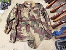 WWII BRITISH AIRBORNE PARATROOPER DENISON JUMP CAMO FIELD SMOCK-2XLARGE