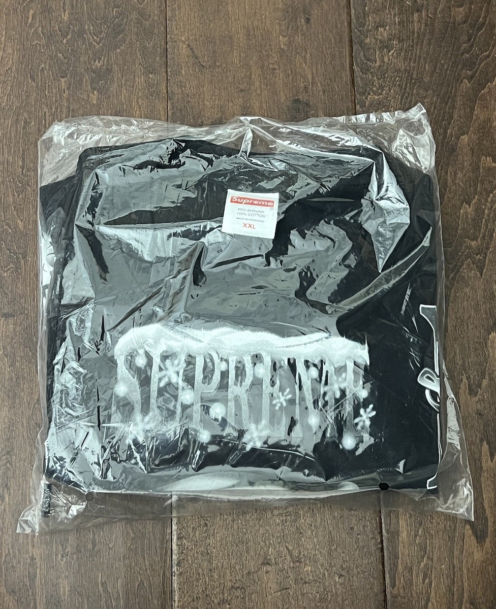 Supreme SS26 Art Dealer Flash Printed Graphic Tee Black Size XXL