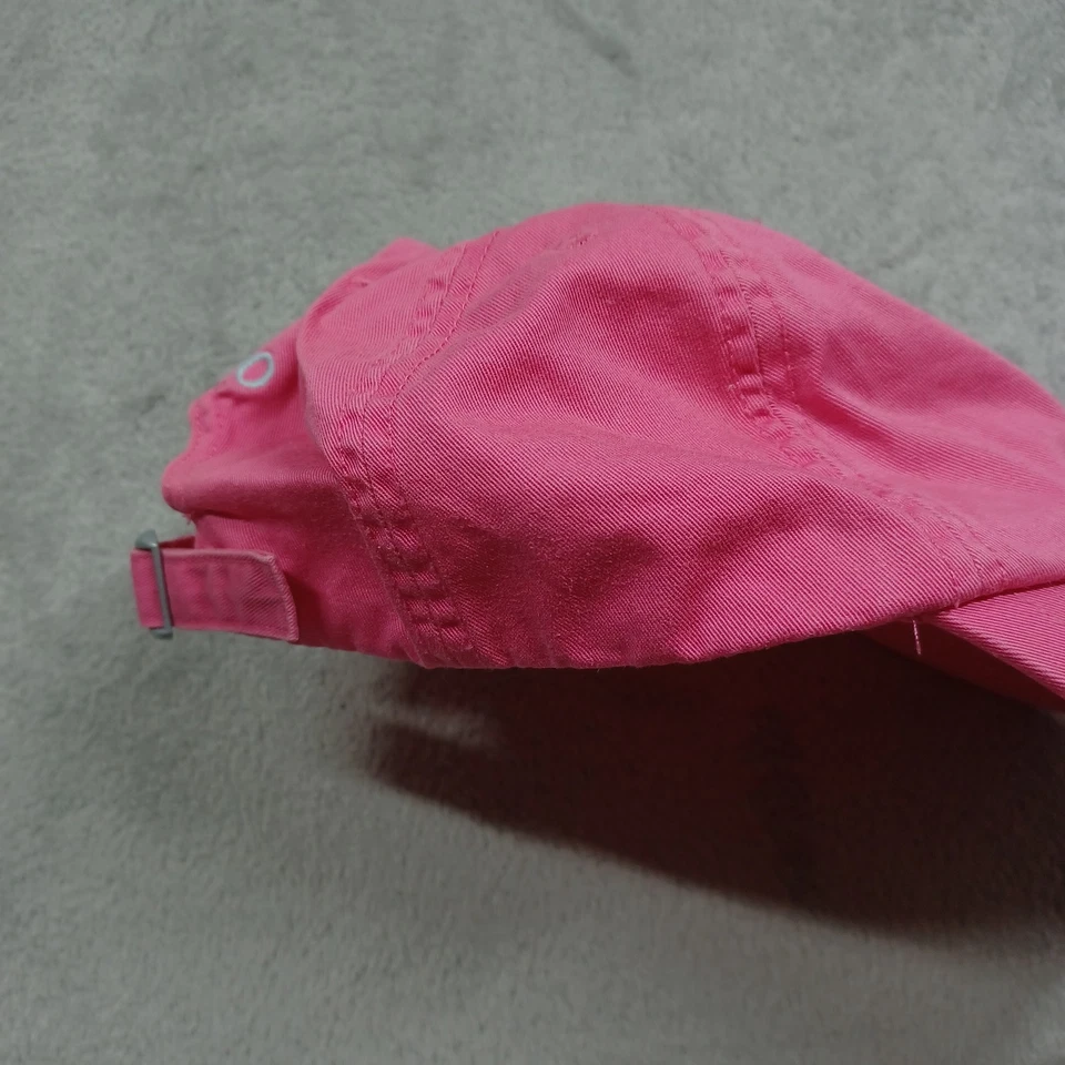 Sombrero Polo Ralph Lauren Juvenil Talla Única Rosa Ajustable Preppy Informal Logo Foto 3 de 4