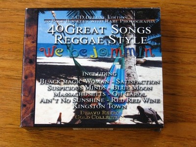 40 Great Songs Reggae Style - We Be Jammin 2CD Gold Collection import Excellent