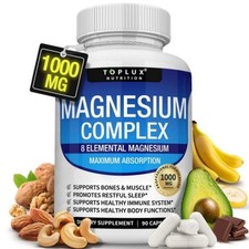 Magnesium Complex 8 Essential Magnesium Supplement Fitness Edible