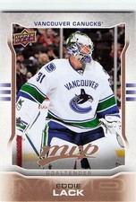 2014-15 Upper Deck MVP #193 Eddie Lack Vancouver Canucks