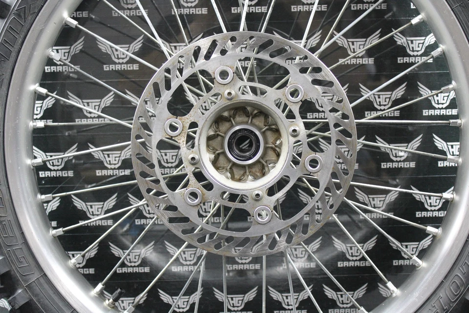 Kawasaki KX125 1999 2000 OEM llanta delantera buje neumático rotor 41090-1128 ¡Bueno! Foto 2 de 4