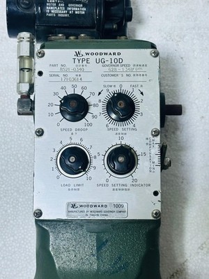WOODWARD TYPE UG-10D GOVERNOR