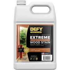 DEFY Extreme Wood Stain Light Walnut F-Style gal 2 pack