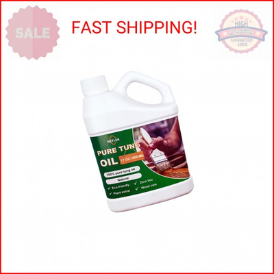 #ad NetLea 17oz Pure Tung Oil for for Wood FinishingFood Safety for Furniture amp; Cou $19.75
