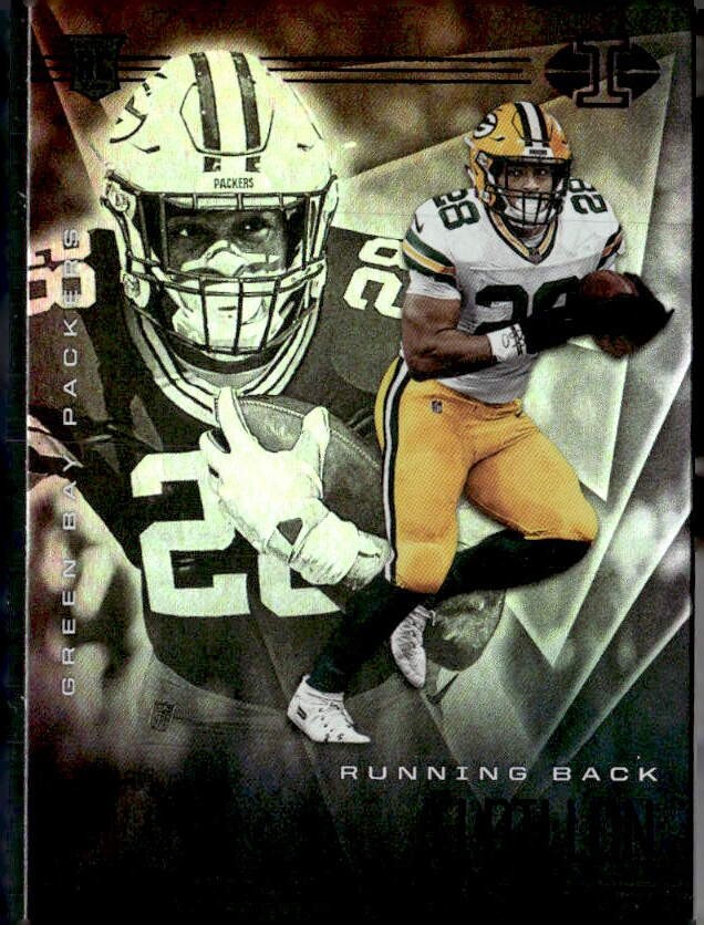 2020 Panini Illusions #26 AJ Dillon(E)