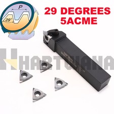 29° 5ACME Carbide Threading Inserts Indexable Lathe Threading Tool Holder 25mm