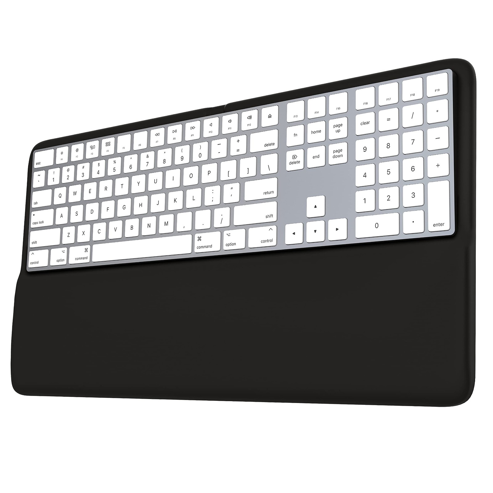 HONKID Keyboard Wrist Rest for Apple Magic Keyboard Numeric & Touch ID Slim Pad