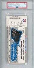 2009 LeSean McCoy NFL Debut Philadelph Eagles Carolina Panthers Ticket PSA 9