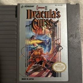 Castlevania III: Dracula's Curse Nintendo NES (solo cartuccia, autentico)
