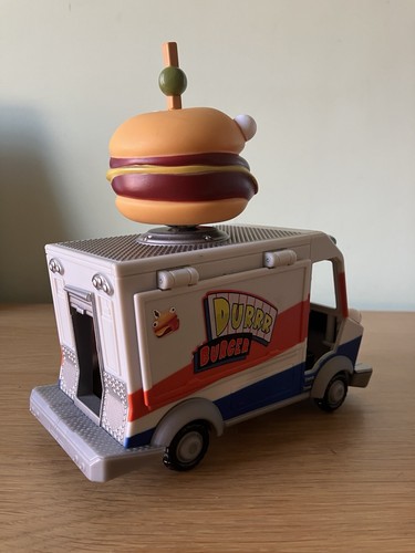 Rare Fortnite Durrr Burger Vehicle 2022 Missing 1 Side Door But With Decals VGC - Picture 4 of 13