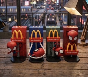 4 Figurines Spider-Man Édition McDonald’s Édition Avant Première