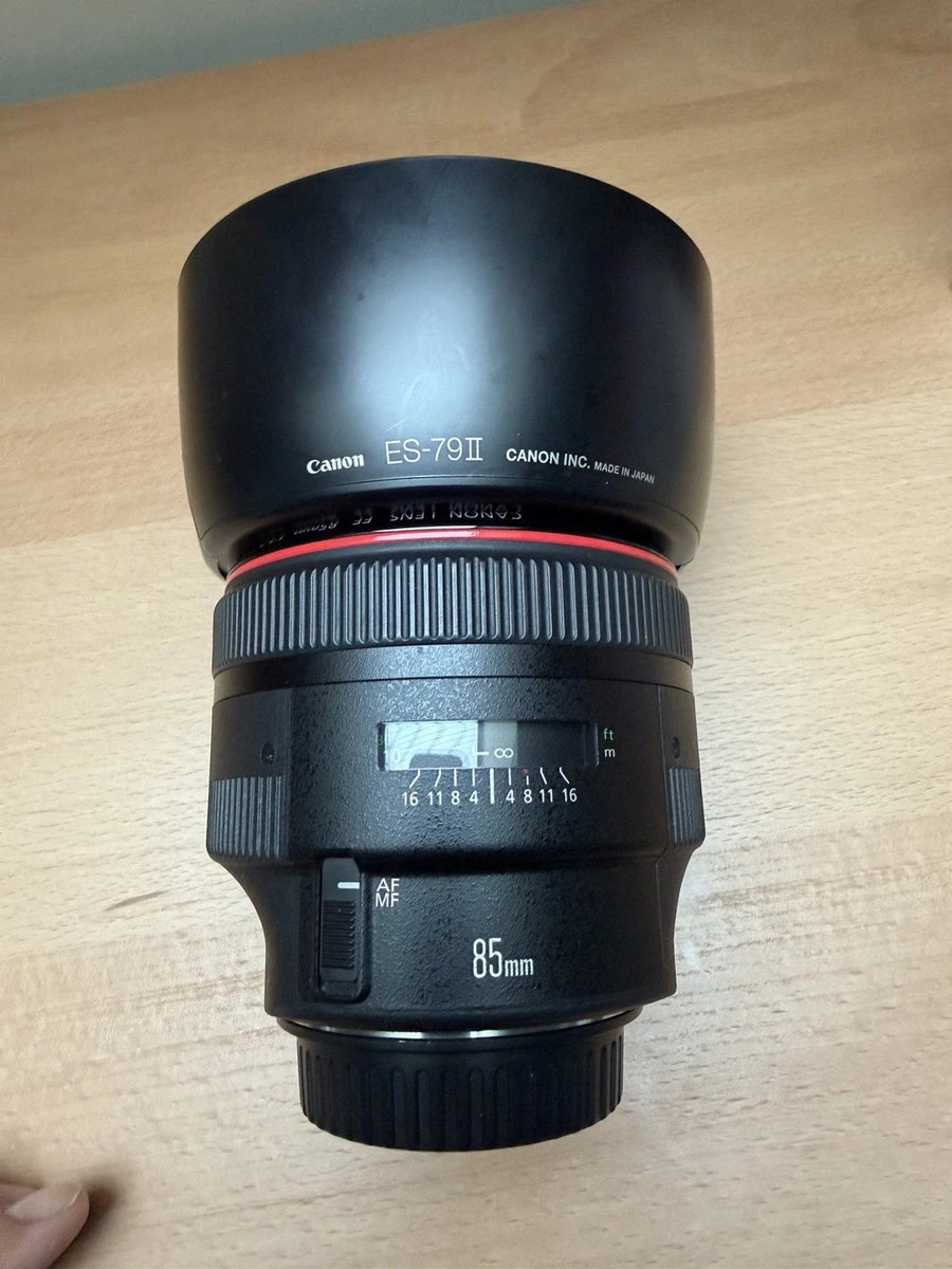 Canon EF f/1.2 Camera Lenses 85mm Focal for sale | eBay
