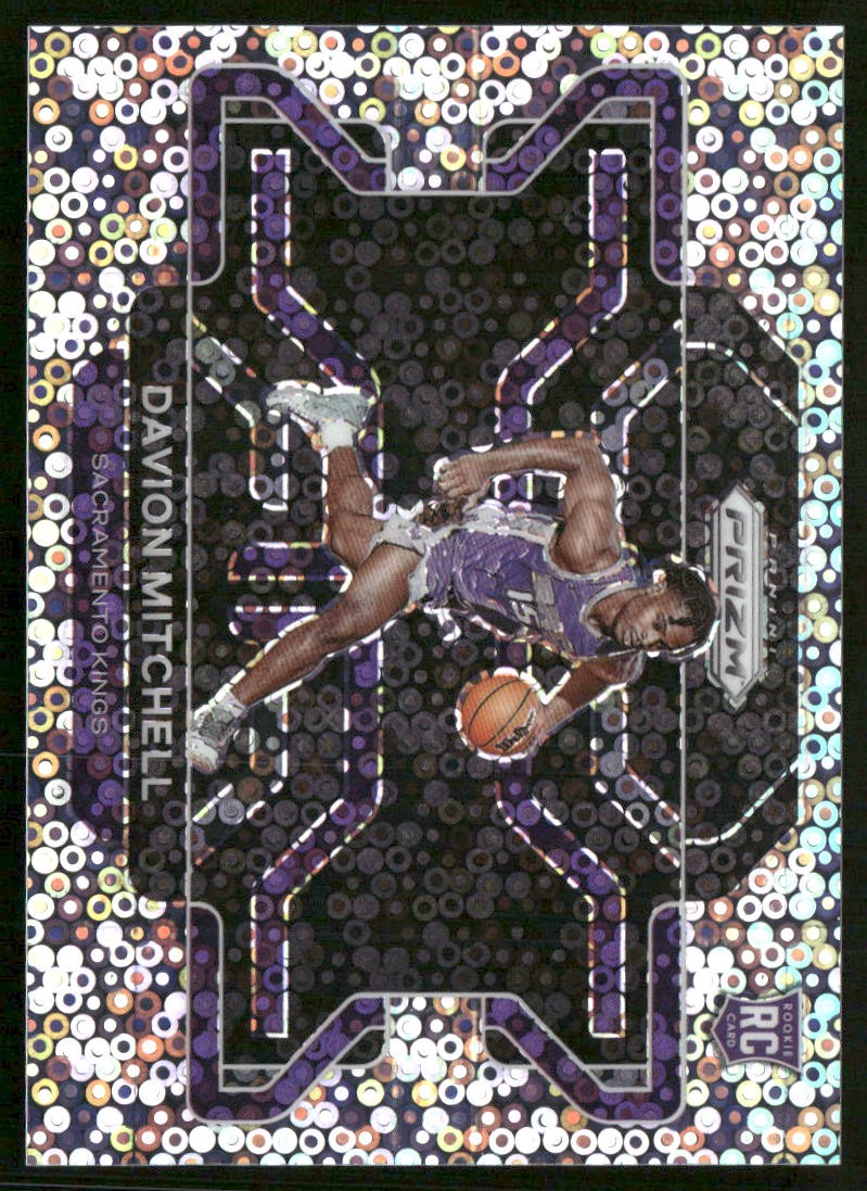 2021-22 Panini Prizm #312 Davion Mitchell Fast Break