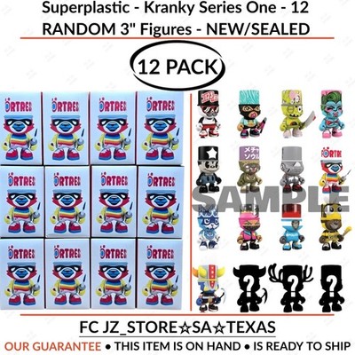 Superplastic - Kranky Series One - 12 RANDOM 3'' Figures - NEW/SEALED