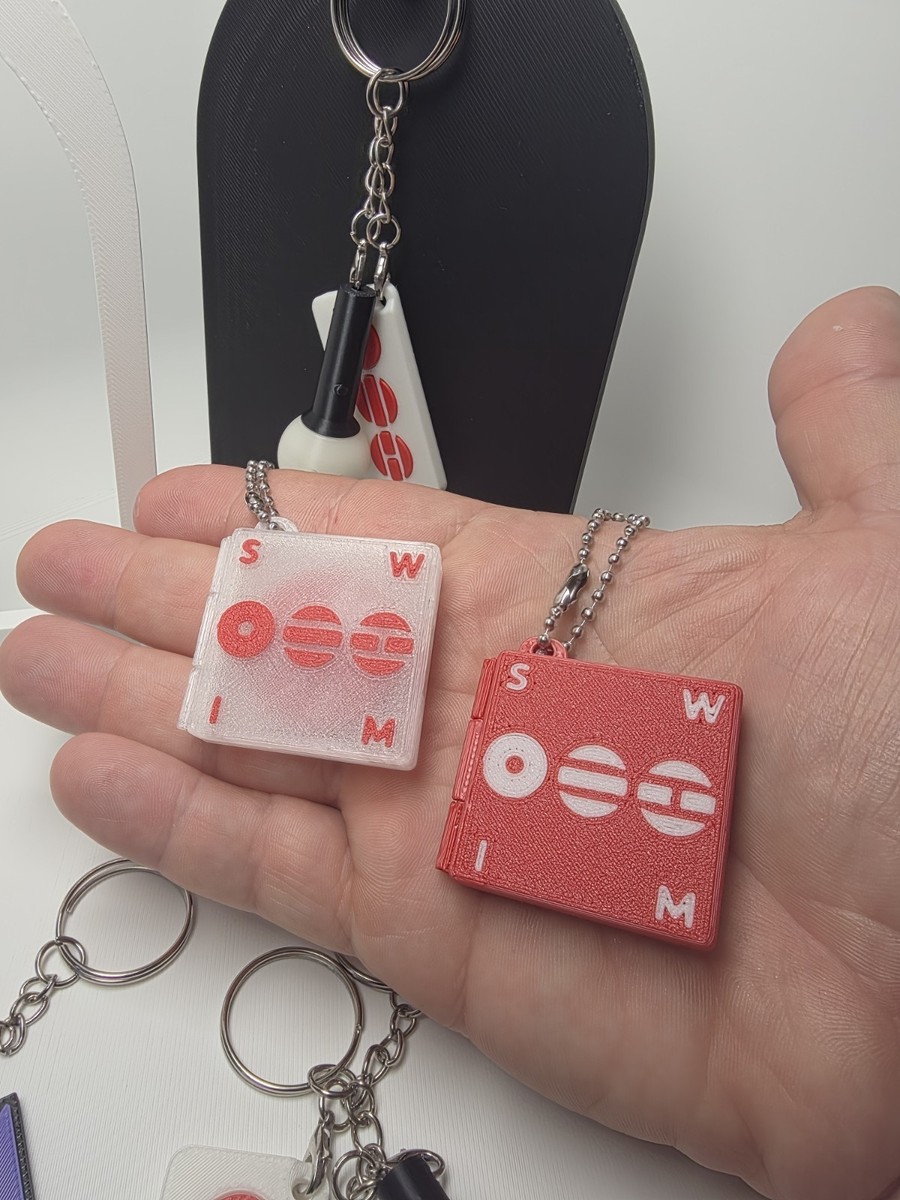 8pcs BTS Keychain Set (Armybomb, Arirang Logo, Swim CD Fanmade 3D