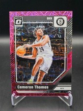 2024-25 Panini Donruss Optic Cameron Thomas #80 /79 Pink Velocity