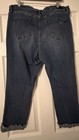 Nicole Miller New York High Rise Skinny Jeans 8 Blue Medium Wash Distressed — photo 3