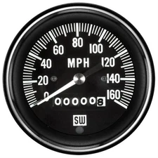 Stewart Warner 550HH-D Heavy Duty Speedometer, Mechanical, 3-3/8 Inch