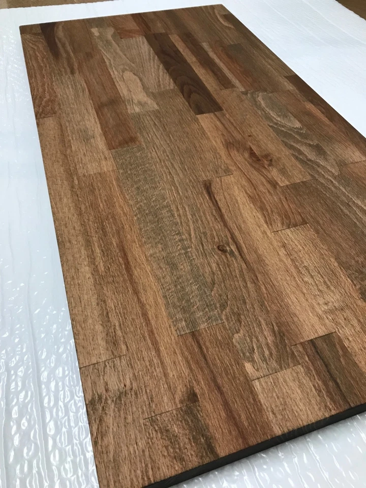 WALNUT Top Cover Panel for Ikea Kallax 2 Cube | Solidwood Beech | 76.5cm x 39cm - Image 2 of 4