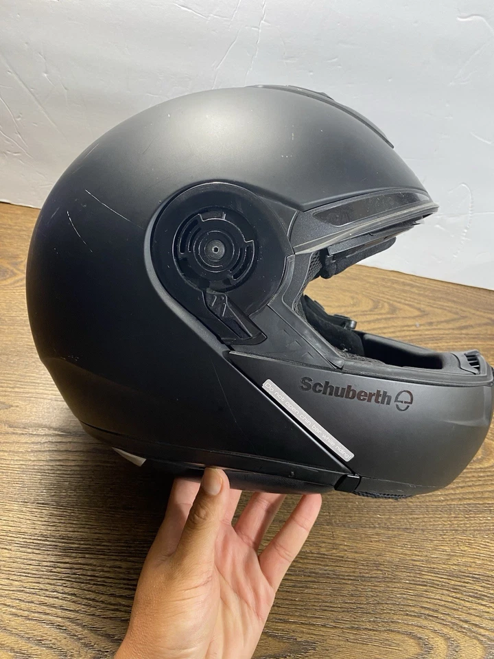 Schuberth C3 Helmet Motorcycle Road Cruiser Bike 63 XXL 7 7/8 Made In Germany - Image 4 of 4