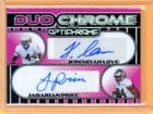 2025 Leaf Optichrome Jeremiyah Love/Jadarian Price AUTO DUO CHROME #6/8