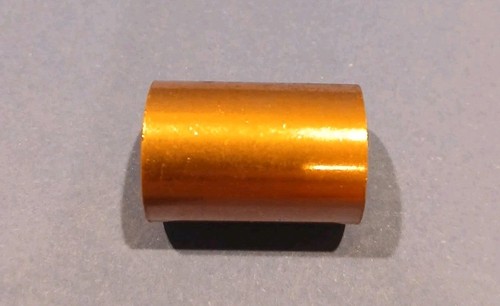 17 Pcs 1/2" Straight Copper Slip Coupling Fitting Less Stop C x C, 1" Long.