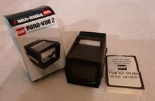 Vintage GAF Pana-Vue Automatic Lighted 2x2 Slide Viewer 