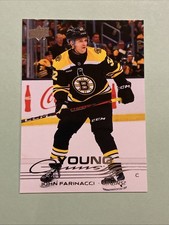2025-26 Upper Deck Series 2 Young Guns John Farinacci Rookie Boston Bruins #496