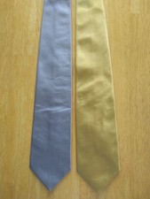 NWOT Brooks Brothers Trad Ivy 346 Gold or Gray Tie USA