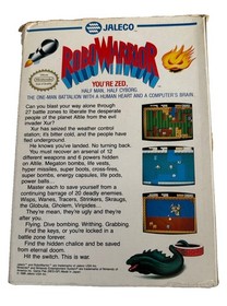 Robo Warrior Complete in Box Nintendo NES CIB Complete Game Box manual