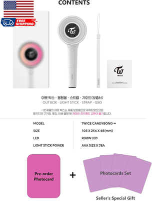Twice Candybong Infinity Ver3. Official Lightstick for Contert