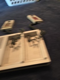 Mattel Intellivision II Console System 5872 W/ 2 Controllers Untested No Cables