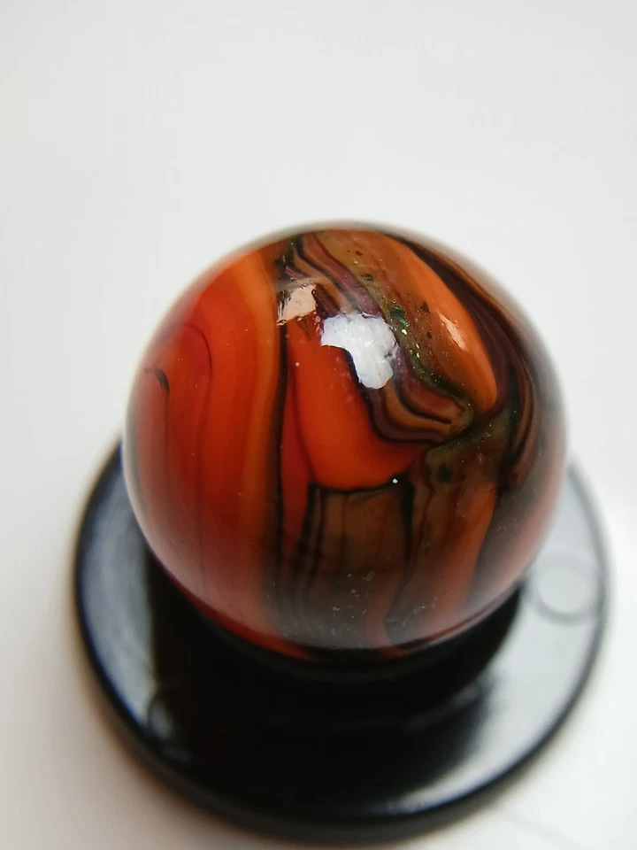 Como Nuevo JABO Foxfire Run Mármol Verde AV+Oxblood Swirls Foto 3 de 4