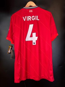 Maillot Domicile Liverpool 2019/2020 - Virgil Van Dijk - Taille 2XL - New Balance - Occasion Très Bon état