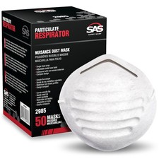 Safety 2985 Non-toxic Dust Mask Box of 50