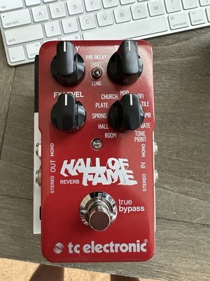 TC Electronic Hall of Fame Reverb Guitar Effect Pedal