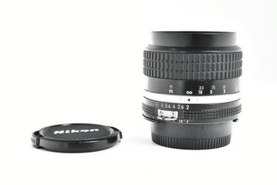 Nikon Ai-S AIS Nikkor 85mm f/2 MF Portrait Lens (Manual Focus Lens