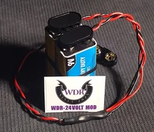 18 Volt Mod harness for EMG & Active Pickup Solderless