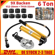 6T Hydraulische Presszange für Verbundrohr & Fittings V TH Profile Crimp 16-32mm