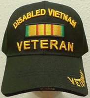 Deluxe Disabled Viet Nam Vietnam Veteran Vet Service Ribbon American Dav Cap Hat Deluxe Disabled Viet Nam Vietnam Veteran Vet Service Ribbon American Dav Cap Hat