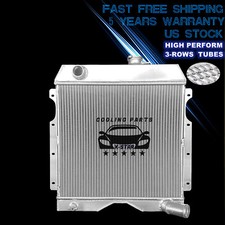 3 Rows Aluminum Radiator For 54-64 Jeep Willys Truck 6-226 Utility Wagon 3.7l L6 3 Rows Aluminum Radiator For 54-64 Jeep Willys Truck 6-226 Utility Wagon 3.7l L6