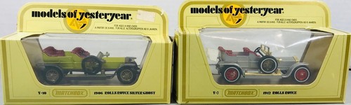 Set of 2 - Matchbox Models of Yesteryear Die-Cast Rolls Royce Y-10 Silver Ghost - Picture 7 of 8