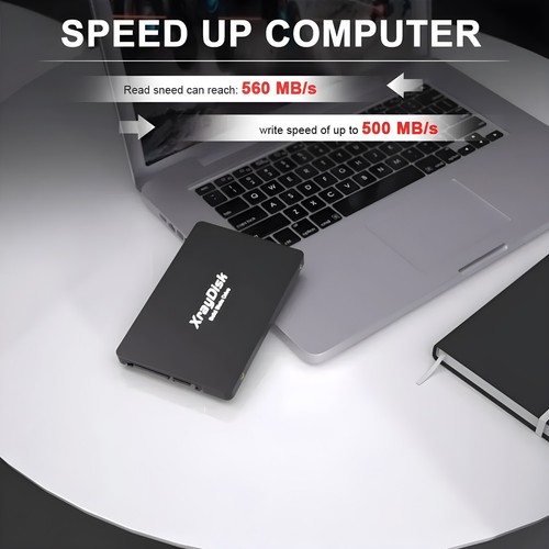 SATA3 SSD 128GB - 1TB 2.5" Internal Solid State Drive High Speed, Desktop Laptop - Picture 6 of 6