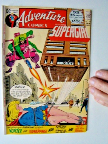 Adventure Comics #414 Supergirl Bondage Cover Zatanna Fishnet Stockings