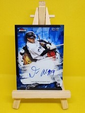 2024 Topps Finest Dane Myers RC Blue Refractor Auto #'d 52/99 - Miami Marlins