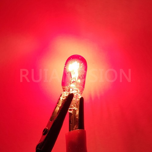 Lámpara de posición de bombilla inversa 10X 12V T10 W5W 501 5W roja halógena lateral parker - Imagen 7 de 7