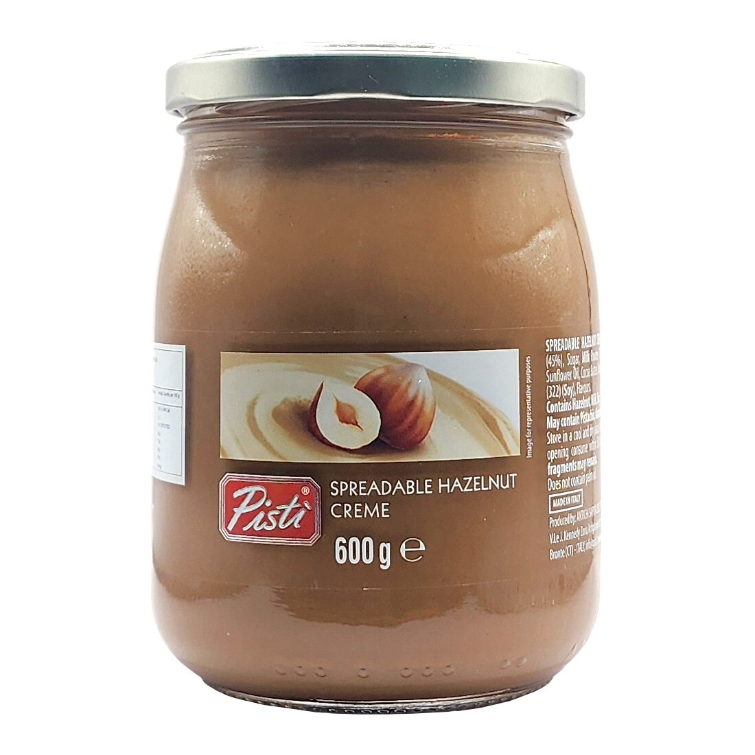Pisti Premium Italian Hazelnut Creme Bread Spreadable Gourmet