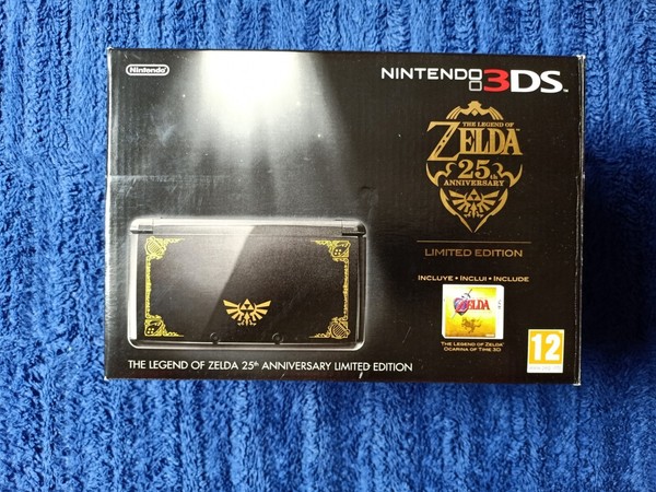 CONSOLA NINTENDO 3DS THE LEGEND OF ZELDA 25TH ANNIVERSARY LIMITED EDITION